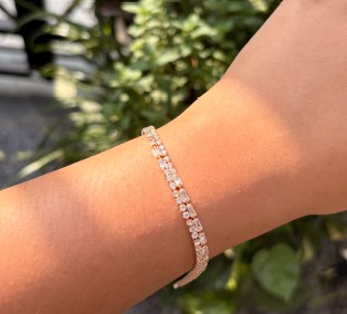 Rose Gold Blush Bracelet
