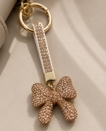 Golden Bow Bag