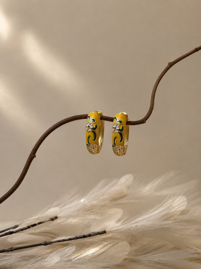 Golden Meadow Hoops